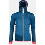 Ortovox Damen SW Col Becchei Hybrid Jacke (Größe S, blau)