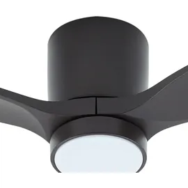 LUCANDE Sorin 26 cm Deckenventilator Schwarz