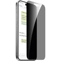 PURO Privacy Tempered Glass für iPhone 16 Pro Max / iPhone 15 Pro Max