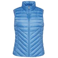 S.Oliver Regular Fit Steppweste mit Stehkragen, Blau, 44