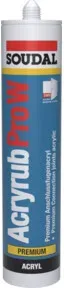 Soudal Acryrub Pro-W grau, Dichtstoff 310ml