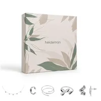 Heideman Schmuck-Adventskalender Summerbox Paris silberfarben, Schmuckset mehrteilig Schmuck für Frauen - 5 Schmuckstücke silberfarben