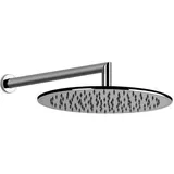 GESSI Emporio Antikalk-Kopfbrause mit Gelenk, runder Wandarm und Rosette D60 mm, Länge 34,8 cm (47372031)