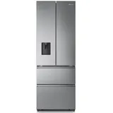 Hisense RF632N4WIE French Door (485 l, 2000 mm hoch, Edelstahl)