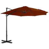 vidaXL Ampelschirm Ø 300 cm Terrakotta