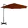 vidaXL Ampelschirm Ø 300 cm Terrakotta