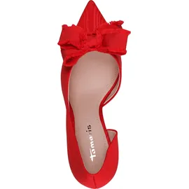 TAMARIS Damen Pumps mit Stilettoabsatz, rot, 39 EU