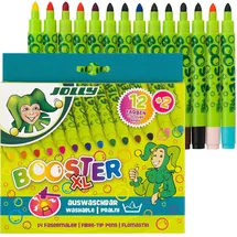 Jolly 4430-0015 Booster kindersichere Fasermaler | 14 Stifte