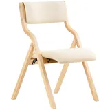 SoBuy Klappstuhl Stoff beige