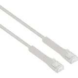 Intellinet Network Solutions Intellinet 745154 Netzwerkkabel, Patchkabel Cat6a F/FTP 2m 10G Kupfer grau