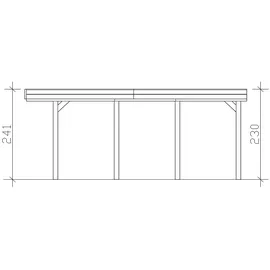 SKANHOLZ Friesland 3,14 x 5,55 cm imprägniert