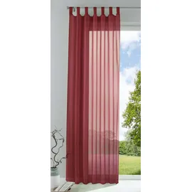 Gardinenbox Schlaufenschal, PULA HxB 175x140, Bordeaux,