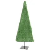 Europalms Tannenbaum, flach, hellgrün, 150cm