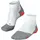 Falke RU5 Lightweight Short Socken 46-48 Weiß/Grau