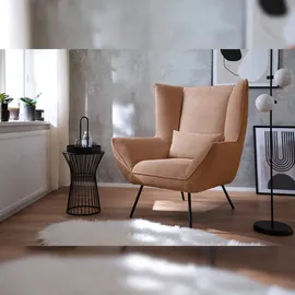 KAWOLA Sessel IVA Relaxsessel Cord rost