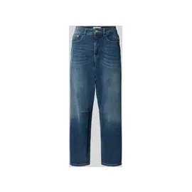 opus pants Mom Fit Jeans im Used-Look Modell Melly relax', Marine, 36/28