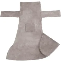 Tectake Kuscheldecke 170 x 200 cm Grau