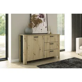 byLIVING Faro 140 x 84 x 40 cm Artisan Eiche / Braun