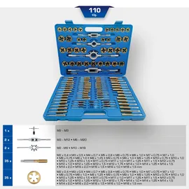 BRILLIANT TOOLS Handgewindebohrer-Set 1 St.