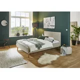 Meise Möbel Polsterbett Kreta 140 & Braun