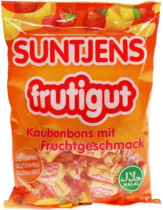 Suntjens Kaubonbons mit Fruchtgeschmack