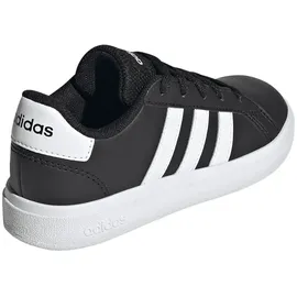 adidas Grand Court Lifestyle Tennis Lace-Up Kids Core Black / Cloud White / Core Black 33 1/2