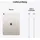 Apple iPad Air 13" (6. Generation 2024) 256 GB Wi-Fi polarstern