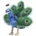 Folkmanis Handpuppe kleiner Pfau (2834)