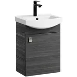 Planetmöbel Waschtischunterschrank 45cm Anthrazit