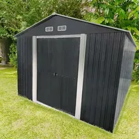 4iq group Gerätehaus 3,03 x 2,78 m Anthrazit