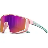 Julbo Fury S Jugend-Sonnenbrille Vollrand Monoscheibe Kunststoff-Gestell, pink