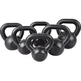 Gusseisen Kettlebell Heavy Weight Kettle Bell für Kraft- und Cardio-Training Hantel 8kg KAWMET