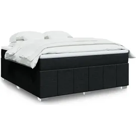 vidaXL Boxspringbett 180 x 200 cm Schwarz