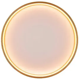 Trio LED Deckenleuchte Doha Messing matt Ø 45 cm