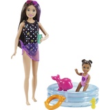 Barbie Skipper Babysitters Inc. Pool-Spielset mit Baby-Puppe