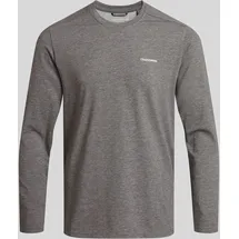 Craghoppers NosiLife Abel Langarm-Shirt Schwarz/Grau L