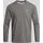 Craghoppers NosiLife Abel Langarm-Shirt Schwarz/Grau L