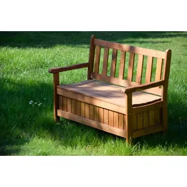 Dobar Gartenbank 115 x 58 x 89 cm braun
