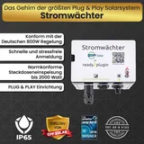 Stromwächter für Solaranlage Plug and Play, IP65, VDE konform mit 800W Regelung