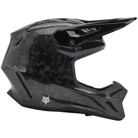 Fox V3 RS Carbon Schwarz S