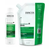 Vichy Dercos Anti-Schuppen Shampoo fett.Kopfhaut + fett 200+500 ml