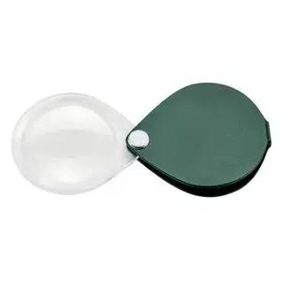 Eschenbach Lupe 1740250, 3,5x Vergrößerung, Einschlaglupe, Ø 50mm