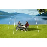 BERGER Faltpavillon Festival │ 3mx3m UV50+ blau faltbar Partyzelt zum Camping oder als Garten Pavillon 3x3 Meter │ inkl. Tragetasche, stabiles Stahlgestänge Faltpavillon 3x3