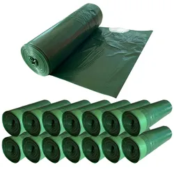Wellhome – Packung mit 300 30-l-Müllbeuteln mit Selbstverschluss und Tropfschutz, hergestellt aus recycelten Materialien der Marke