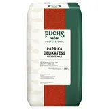 FUCHS Professional Paprika Delikatess hochrot schärfefrei | Schonend vermahlen, mildes Gewürz | Profi-Qualität für Großverbraucher und Gastronomie | 1 kg im recyclebaren Beutel