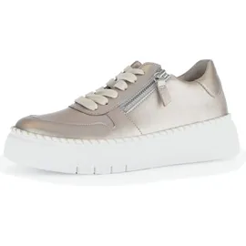 Gabor Plateau Schnürschuhe in Beige - 38