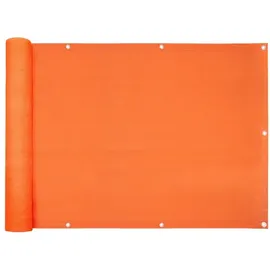 Karat Balkonverkleidung 90 x 500 cm Orange Polyethylen