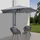 MCW Acerra Ø 300 cm Grau