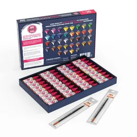 AK Interactive AK17601 - QUICK Paint Set 36 colors (2 Brushes)