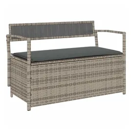 vidaXL Gartenbank 54 x 74 x 54 cm Grau
